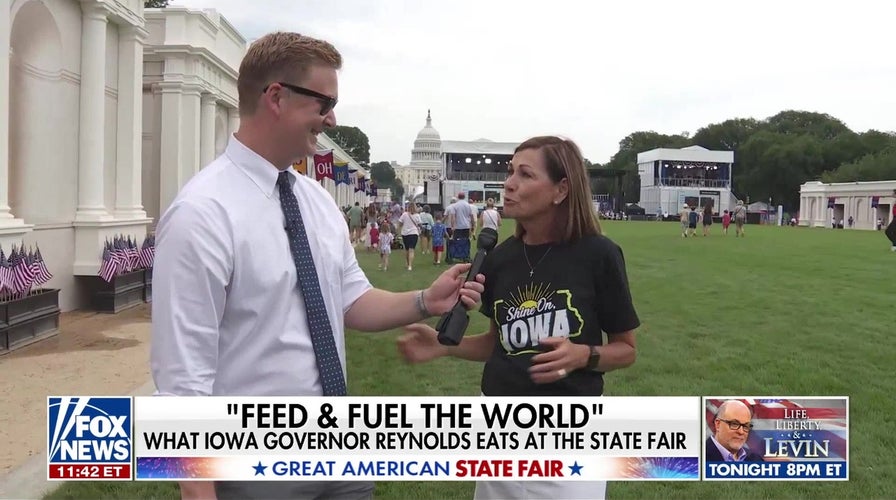 Gov Reynolds details legacy of Iowa's famous Butter Cow