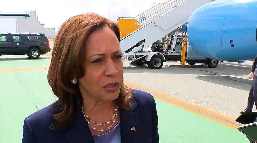Kamala Harris ignores reporter question about border and Title 42
