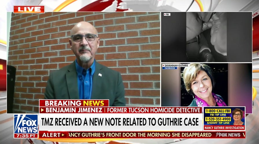 TMZ receives note with Bitcoin demand in Nancy Guthrie case