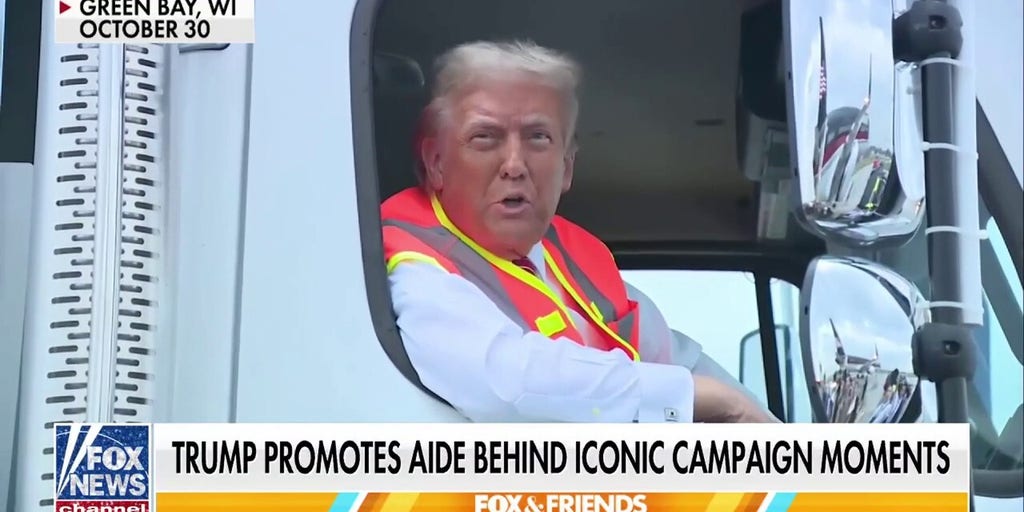 Trump aide behind iconic garbage truck, McDonald's moments promoted to 'executive producer'