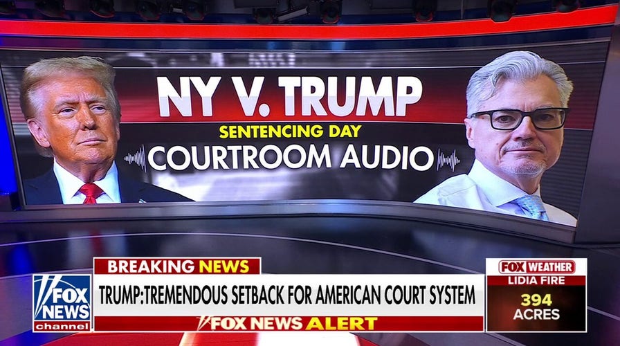'AN INJUSTICE': Trump addresses NY sentencing hearing after prosecution putdown