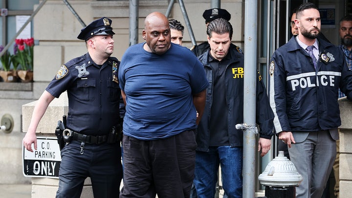 Prosecutors hold a press conference following Brooklyn subway shooting suspect's first court appearance