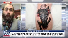Tattoo artist offers to cover up hate images free of charge