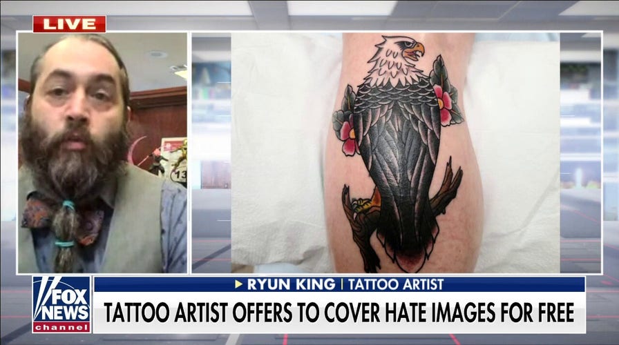 Tattoo artist offers to cover hate images for free