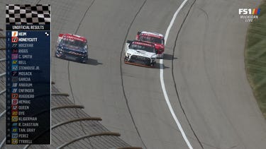 FINAL LAPS: Corey Heim holds off Kaden Honeycutt for first win at Michigan International Speedway 🏁 NASCAR on FOX