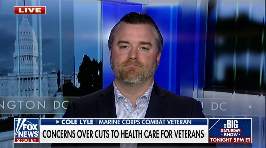 Veteran Cole Lyle pleads with lawmakers to protect mental health care benefits for veterans