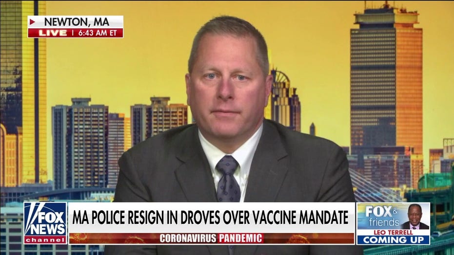 Mass. officers set to resign in droves over vaccine mandate