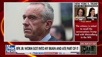 RFK Jr. touted for 'full disclosure' about brain worm while campaigning