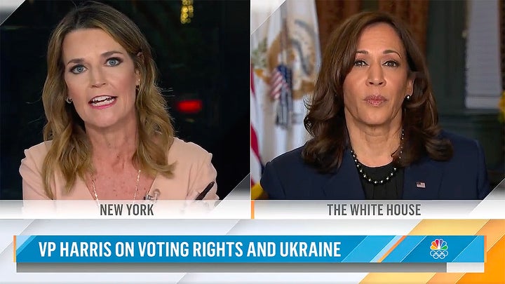 Kamala Harris grilled in contentious 'Today' interview addressing Russia, legitimacy of midterm elections