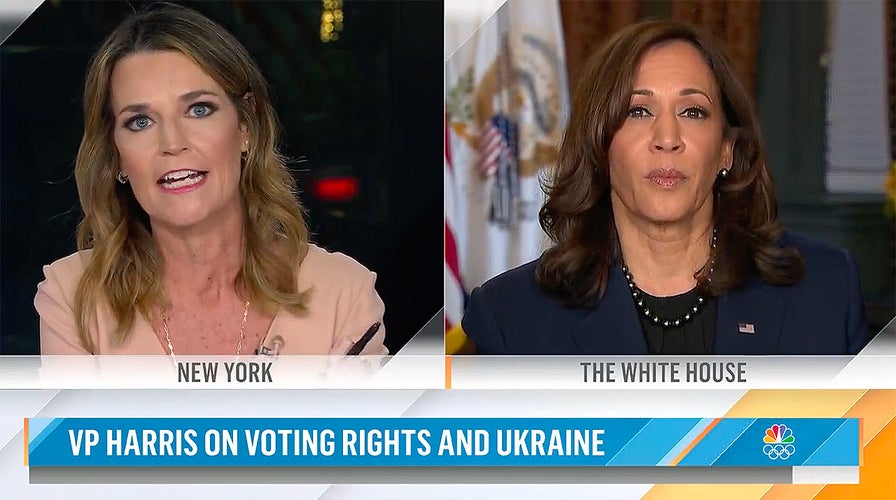 Kamala Harris grilled in contentious 'Today' interview addressing Russia, legitimacy of midterm elections