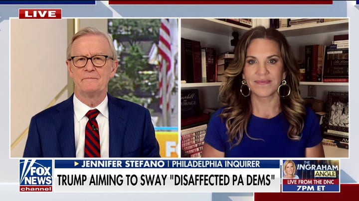 Trump and Vance in Pennsylvania campaigning to win over voters dissatisfied with Biden and Harris