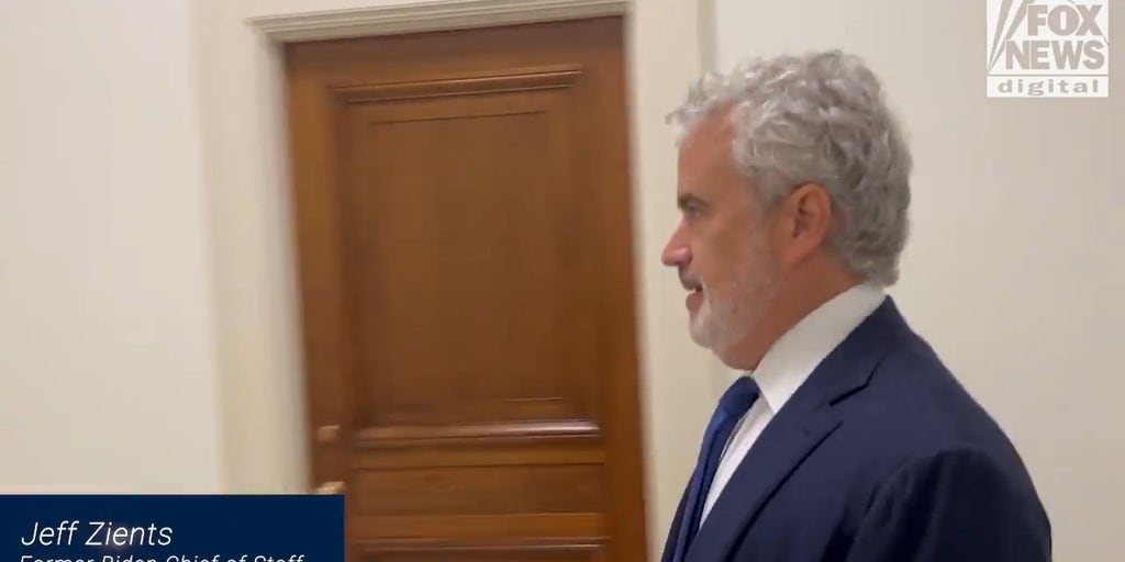 Ex-Biden chief of staff ignores reporters ahead of Biden probe interview