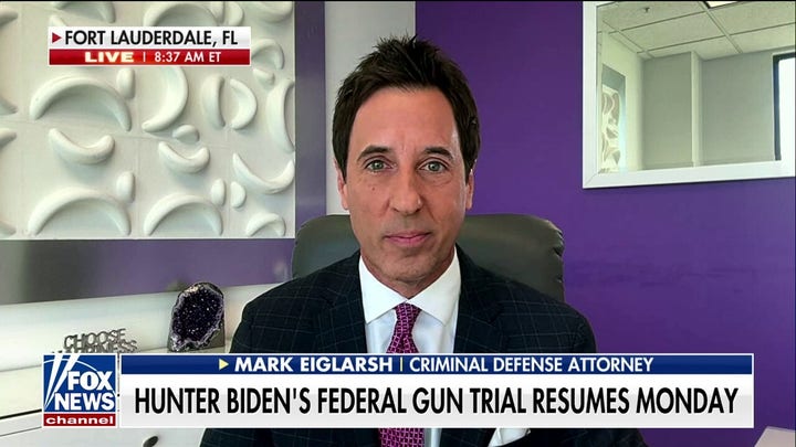 Hunter Biden considering testifying not because he wants to, because he 'has to': Mark Eiglarsh