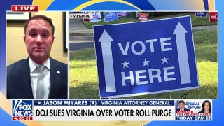 Virginia AG pushes back on DOJ's lawsuit targeting voter roll purge: 'Basic common sense'  - Fox News