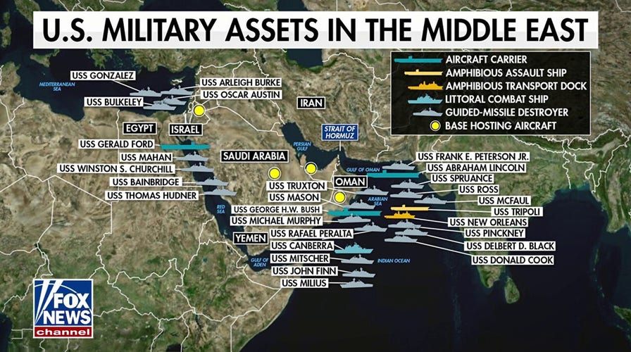 Trump warns Iran will be 'blown off the face of the Earth' as Navy enforces blockade