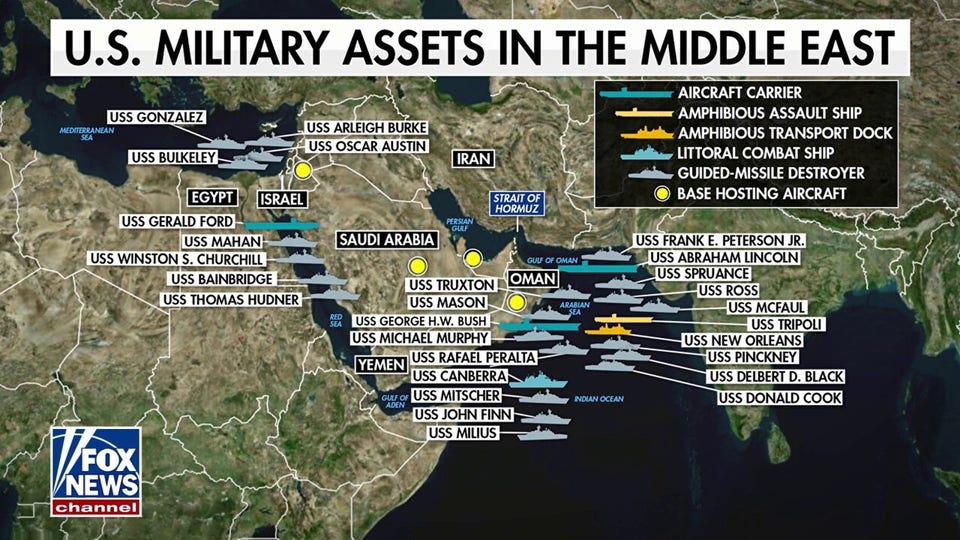 Trump warns Iran will be 'blown off the face of the Earth' as Navy enforces blockade