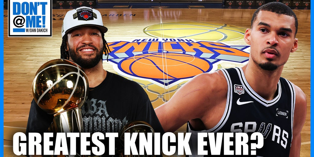 Jalen Brunson SLAYS Victor Wembanyama En Route To HISTORIC Knicks Championship | Don't @ Me w/ Dan Dakich