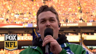 Zach Top delivers STUNNING rendition of National Anthem before Rams vs. Seahawks NFC Championship