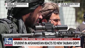 Female student in Afghanistan on Taliban control: 'They are trying to imprison us once again'