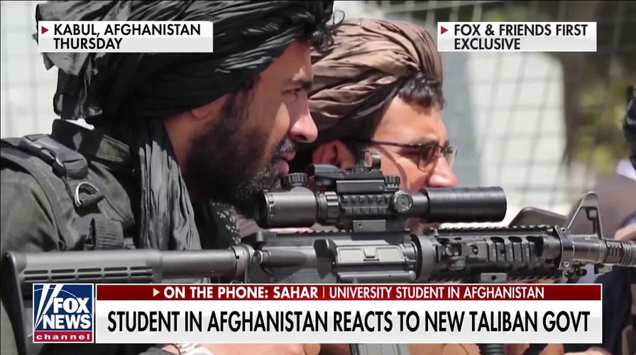Female student in Afghanistan on Taliban control: 'They are trying to imprison us once again'