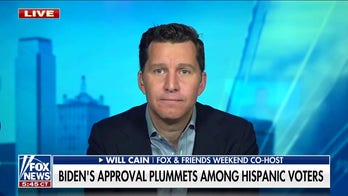 Will Cain on Biden's 'wild' approval with Hispanic voters: 'Lower than any other group'