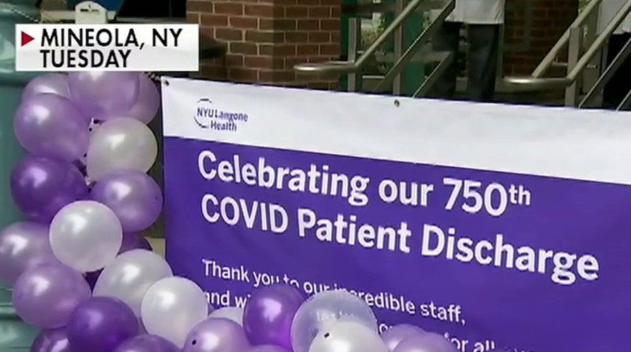 NYU Winthrop Hospital releases 750th patient recovered from coronavirus