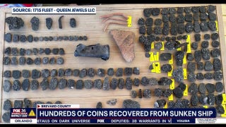 Florida treasure hunters recover hundreds of 18th century coins from Spanish shipwrecks - Fox News