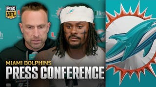 Dolphins' HC Jeff Hafley, QB Malik Willis & more on 15-10 loss to Vikings