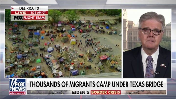 Dan Patrick: ‘Total disaster’ at border, up to 9,000 Haitian migrants could be released into US