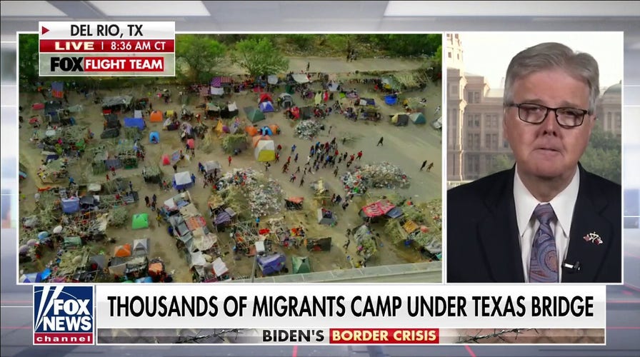 Dan Patrick: ‘Total disaster’ at border, up to 9,000 Haitian migrants could be released into US