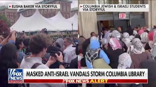 Columbia student confronts anti-Israel protesters: 'I hope you get expelled'