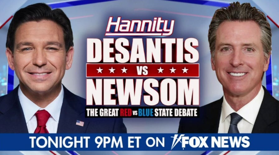 DeSantis, Newsom face off in primetime showdown as they challenge each others' policies