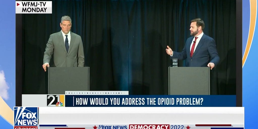 JD Vance slams Tim Ryan's border security record in debate Fox News Video
