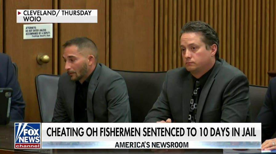 Ohio fishermen accused of cheating sentenced to 10 days in jail