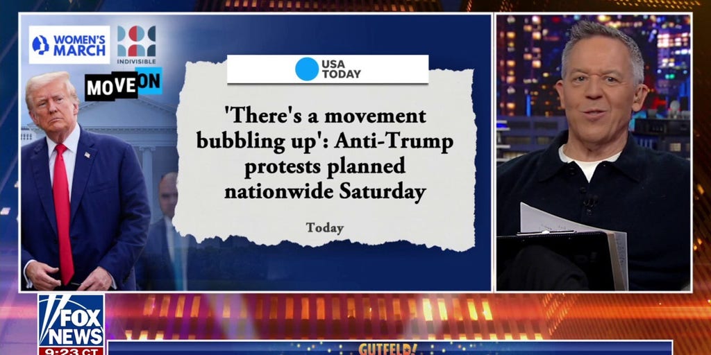 ‘Gutfeld!’: Anti-Trump protesters ‘mobilize’ for nationwide demonstration