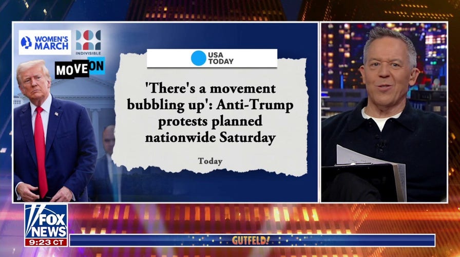 ‘Gutfeld!’: Anti-Trump protesters ‘mobilize’ for nationwide demonstration