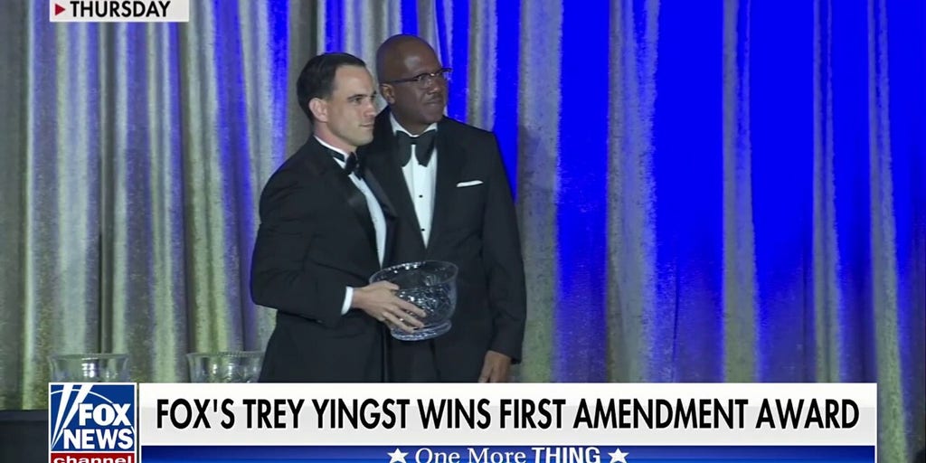 Trey Yingst earns First Amendment Award