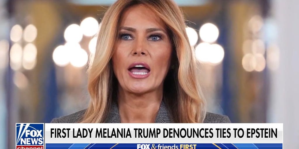 Melania Trump blasts 'lies' linking her to Jeffrey Epstein | Fox News Video