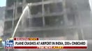 Air India plane with over 200 onboard crashes near airport
