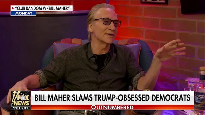 Bill Maher slams Democrats fixated on Trump: 'This can’t be your whole personality'