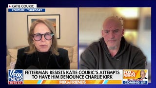 John Fetterman spars with Katie Couric over Trump, Charlie Kirk - Fox News