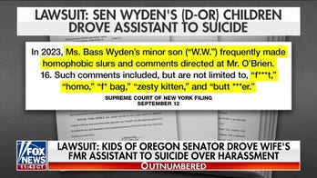 Lawsuit alleges kids of Oregon senator drove wife's assistant to suicide over harassment