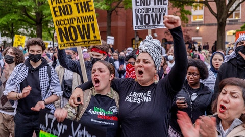 WATCH LIVE: Anti-Israel agitators relentless in pursuit to seize control of campuses - Fox Business Video