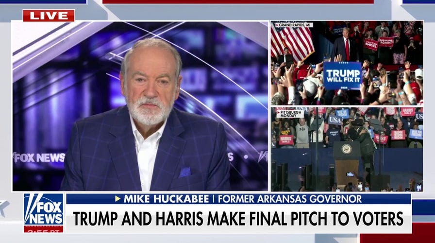 Mike Huckabee says he is ready to 'turn the page' away from the past four years and elect Trump