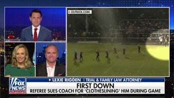 Referee sues high school football coach for 'clotheslining' him during game