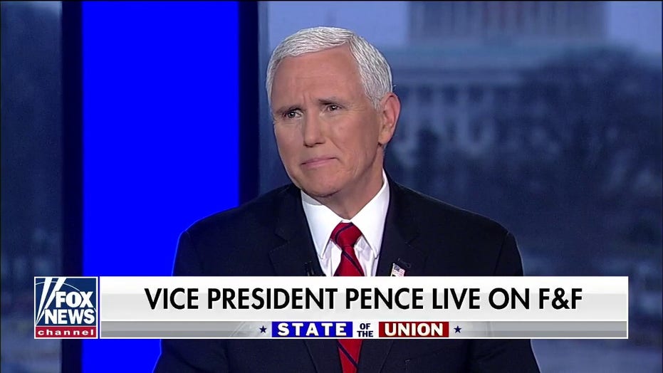 Mike Pence Nancy Pelosi Hit A New Low By Ripping Up Trumps Sotu Speech Fox News
