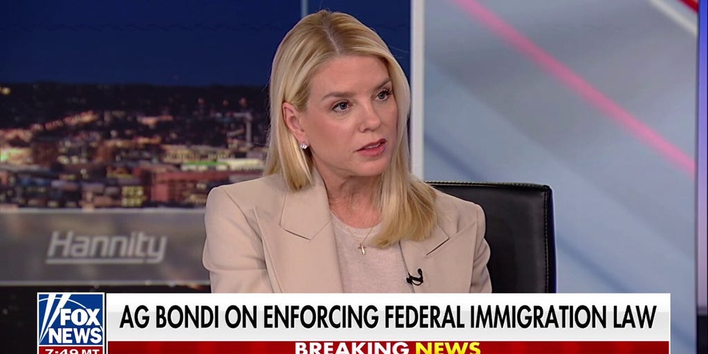 Pam Bondi talks federal immigration law and political violence in interview
