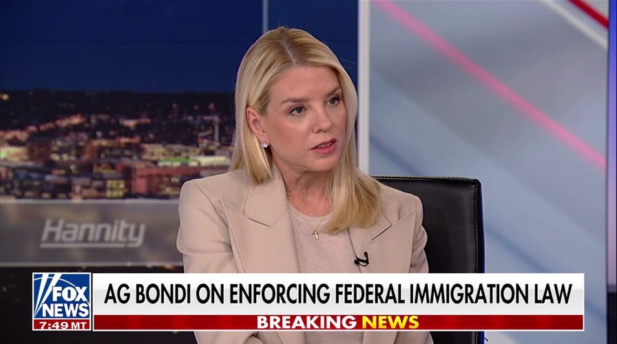 Pam Bondi talks national migration instrumentality and governmental unit successful interrogation