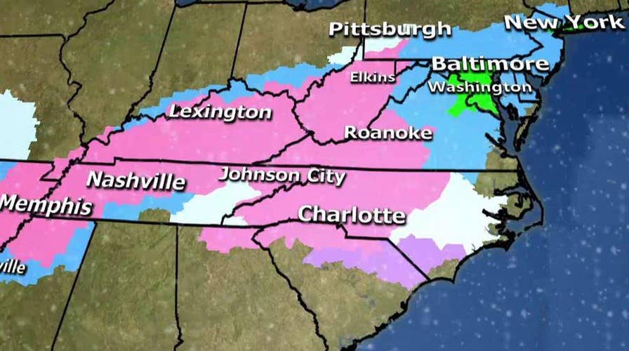 National forecast for Thursday, January 20