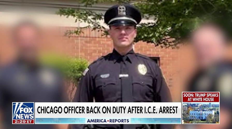 Chicago police officer back on duty nearly two months after ICE arrest
